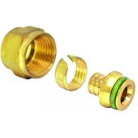 ADAPTADOR 3 PEÇAS PEX 16X2,2X1/2"