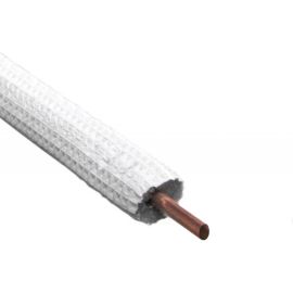 Tubo Cobre de Refrigeração com Isolamento 1/4"(6,35x0,8) (Rolo 50m)